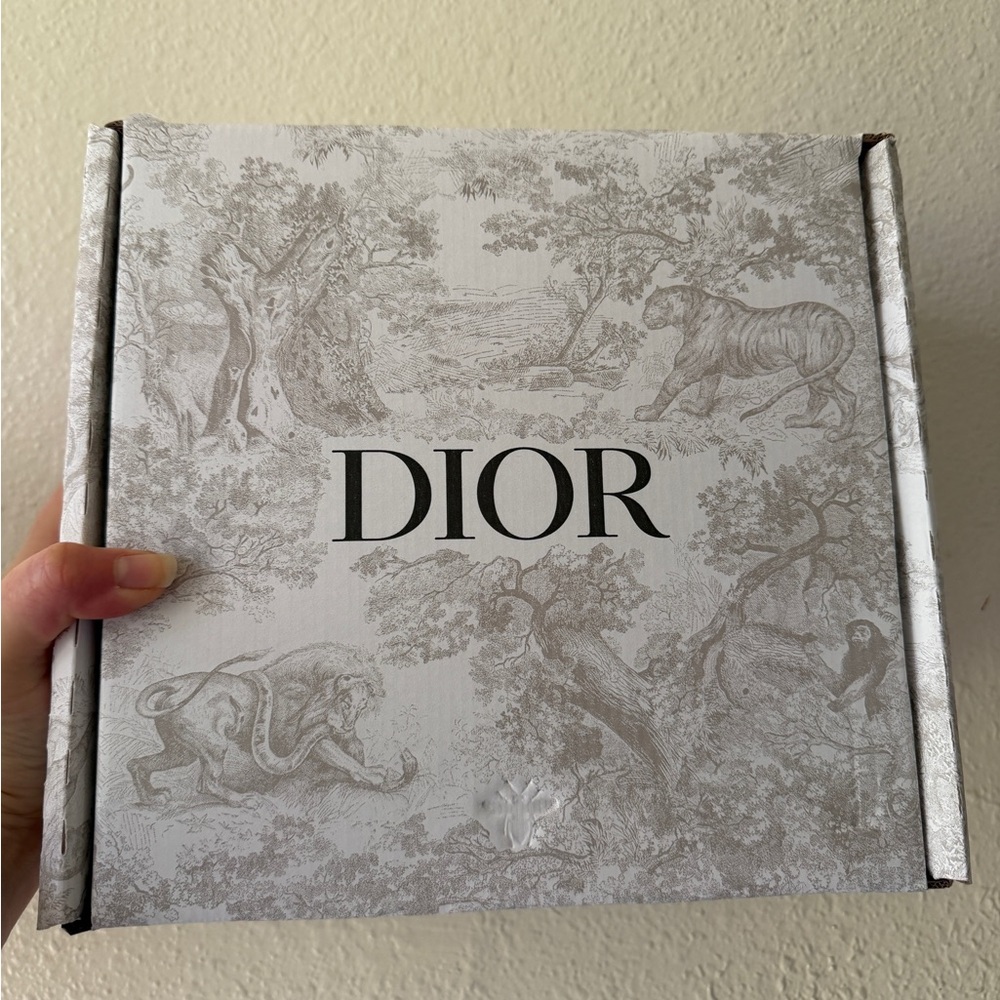 Dior White and Gray Decorative Box